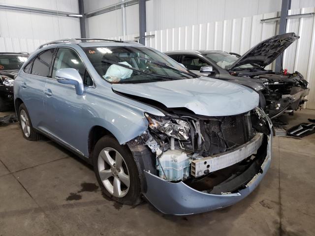 LEXUS RX 350 2011 with VIN 2T2BK1BA5BC112859 - Photo from auction
