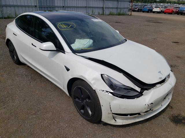 TESLA MODEL 3 2021 with VIN 5YJ3E1EA8MF976542 - Photo from auction