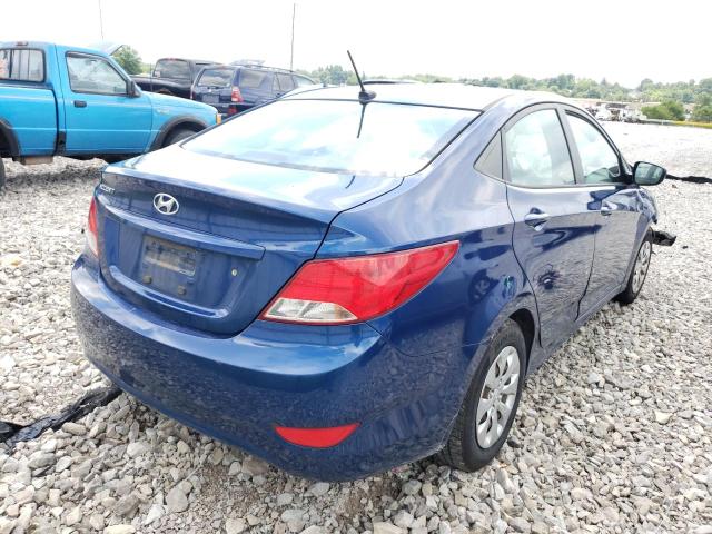 Photo 4 from auction – 2017 HYUNDAI ACCENT SE with VIN KMHCT4AE0HU186399