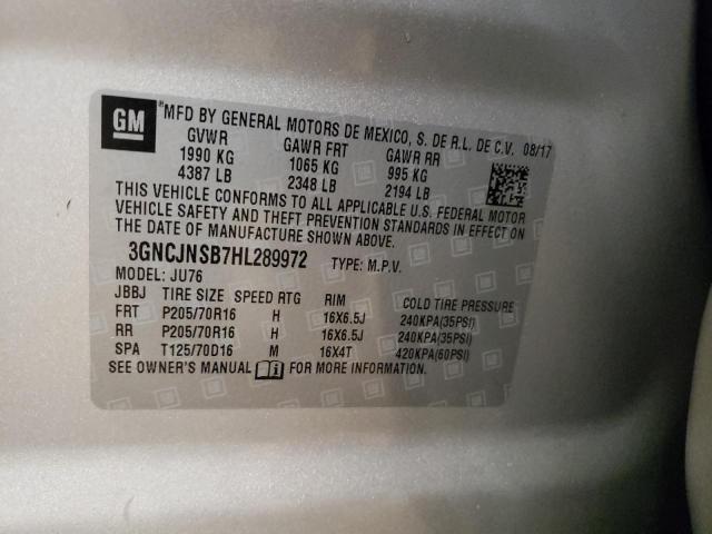 صورة رقم 10 من المزاد - 2017 CHEVROLET TRAX LS مع VIN 3GNCJNSB7HL289972