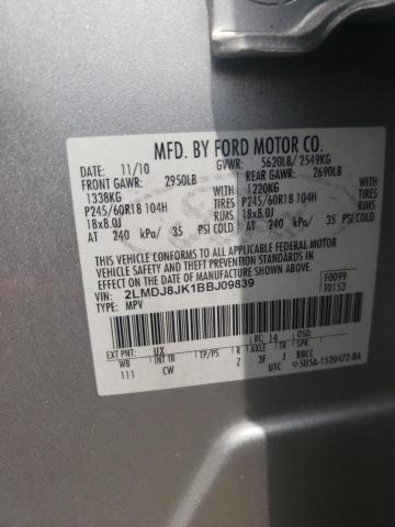 Photo 10 from auction – 2011 LINCOLN MKX with VIN 2LMDJ8JK1BBJ09839