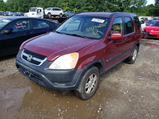 Photo 2 from auction – 2004 HONDA CR-V EX with VIN SHSRD78894U203869