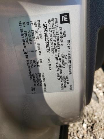 Photo 10 from auction – 2008 CHEVROLET SILVERADO with VIN 1GCEC14X28Z308790