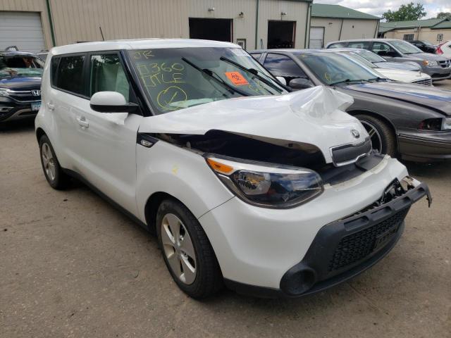 KIA SOUL 2014 with VIN KNDJN2A23E7026284 - Photo from auction