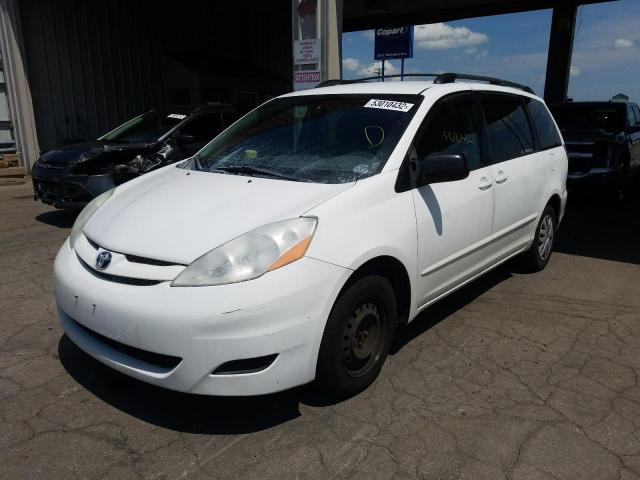 Photo 2 from auction – 2009 TOYOTA SIENNA CE with VIN 5TDZK23C09S263036