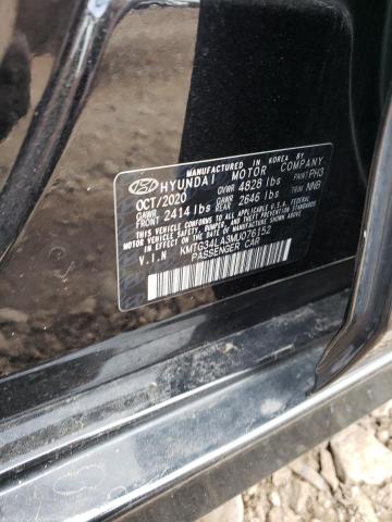 Photo 10 from auction – 2021 GENESIS G70 ELITE with VIN KMTG34LA3MU076152