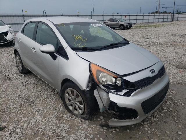 KIA RIO LX 2012 with VIN KNADM5A35C6017337 - Photo from auction