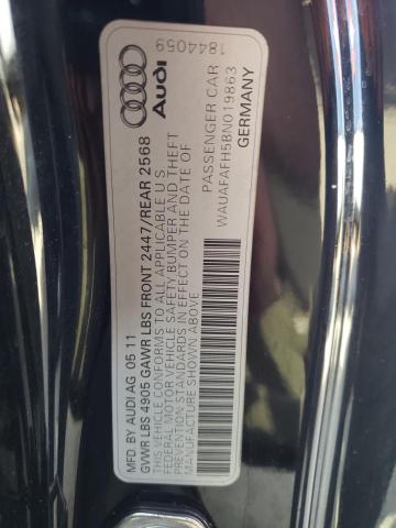 Photo 10 from auction – 2011 AUDI A5 PREMIUM with VIN WAUAFAFH5BN019863