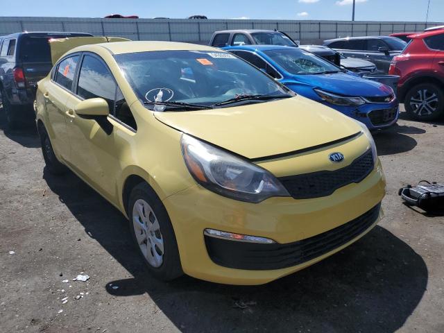 KIA RIO LX 2016 with VIN KNADM4A37G6586481 - Photo from auction