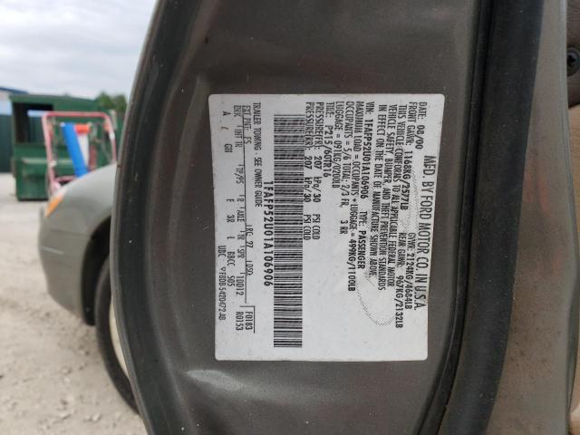 Photo 10 from auction – 2001 FORD TAURUS LX with VIN 1FAFP52U01A106906