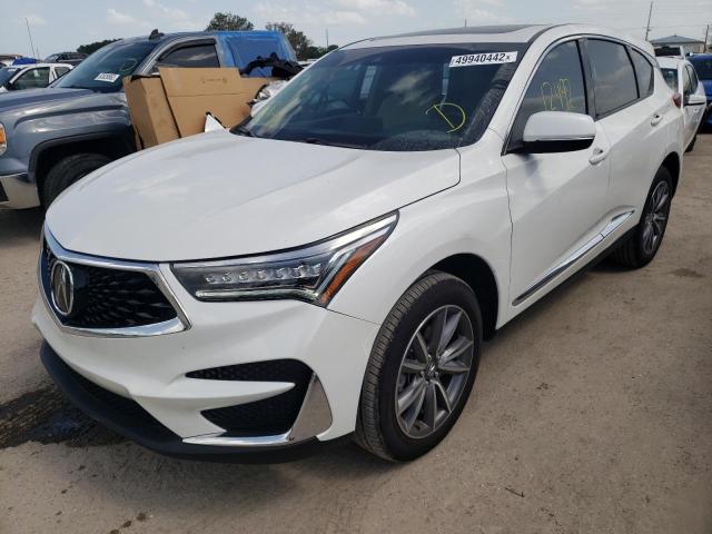 Photo 2 from auction – 2021 ACURA RDX TECHNO with VIN 5J8TC1H53ML005015