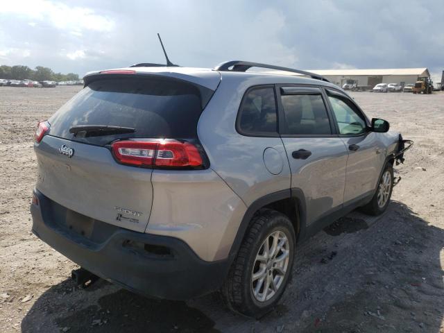 Photo 4 from auction – 2016 JEEP CHEROKEE S with VIN 1C4PJMAB4GW232689