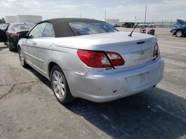 Photo 3 from auction – 2008 CHRYSLER SEBRING TO with VIN 1C3LC55RX8N642625