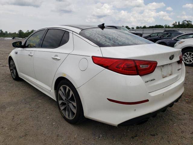 Photo 3 from auction – 2015 KIA OPTIMA SX with VIN 5XXGR4A62FG400910