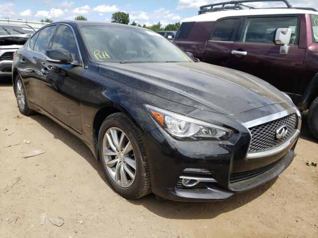 INFINITI Q50 BASE 2016 with VIN JN1CV7ARXGM253644 - Photo from auction