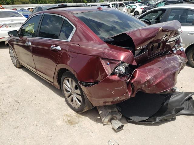 Photo 3 from auction – 2012 HONDA ACCORD EXL with VIN 1HGCP3F89CA014504