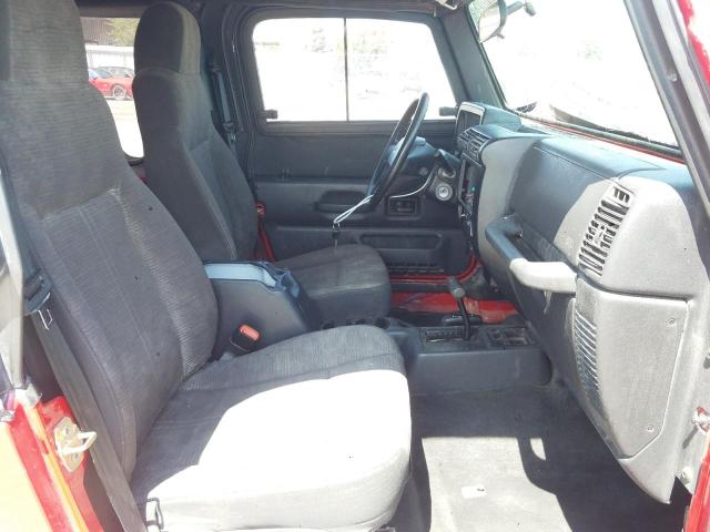 Photo 5 from auction – 2004 JEEP WRANGLER X with VIN 1J4FA39S54P770005