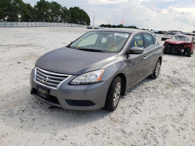Photo 2 from auction – 2015 NISSAN SENTRA S with VIN 3N1AB7AP3FY353093