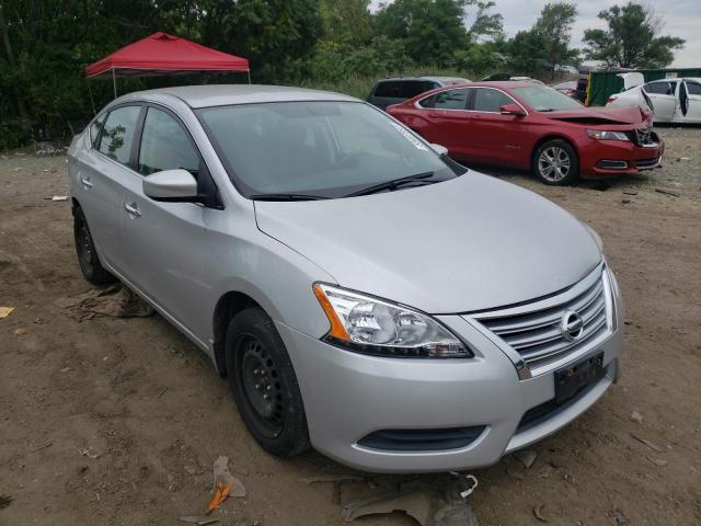 NISSAN SENTRA S 2013 with VIN 1N4AB7AP1DN902268 - Photo from auction