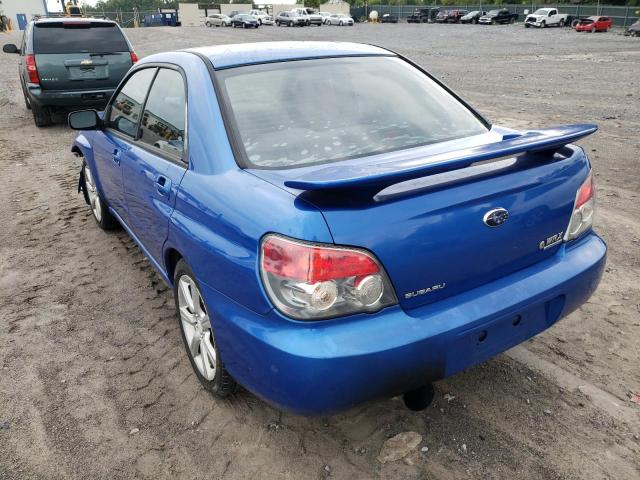 Photo 3 from auction – 2006 SUBARU IMPREZA WR with VIN JF1GD79636G503532