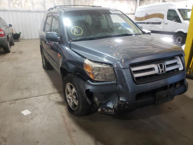 Photo 1 from auction – 2007 HONDA PILOT EXL with VIN 2HKYF18517H536119