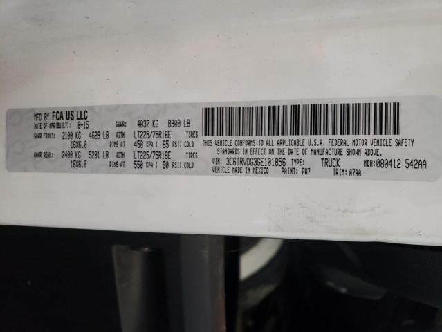 Photo 10 from auction – 2016 RAM PROMASTER with VIN 3C6TRVDG3GE101856