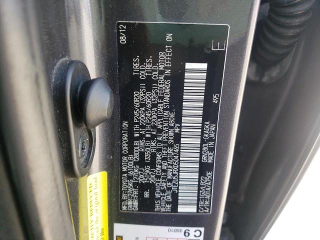 Photo 10 from auction – 2013 TOYOTA 4RUNNER SR with VIN JTEZU5JRXD5047465
