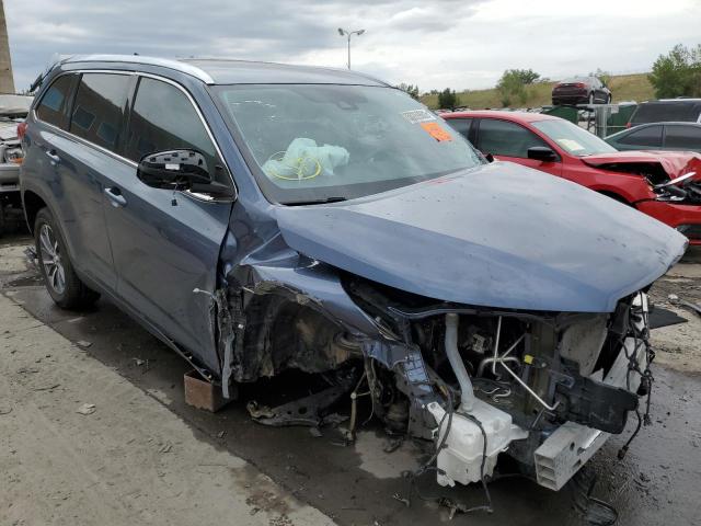 Photo 1 from auction – 2019 TOYOTA HIGHLANDER with VIN 5TDKZRFH9KS296944