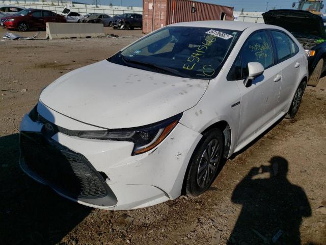 Photo 2 from auction – 2021 TOYOTA COROLLA LE with VIN JTDEAMDE7MJ013098