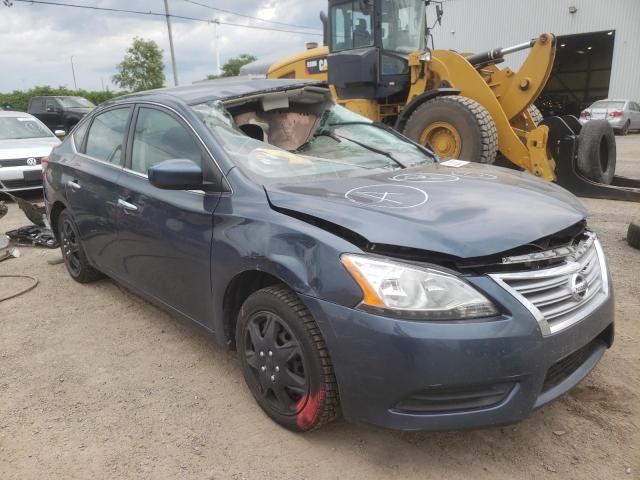 NISSAN SENTRA S 2014 with VIN 3N1AB7AP6EL633652 - Photo from auction