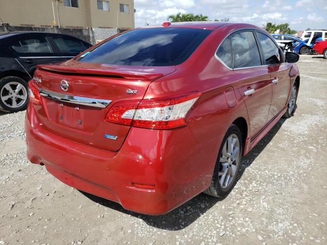 Photo 4 from auction – 2014 NISSAN SENTRA S with VIN 3N1AB7AP6EY334715