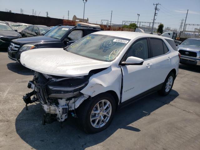 Photo 2 from auction – 2022 CHEVROLET EQUINOX LT with VIN 3GNAXKEV2NL223948