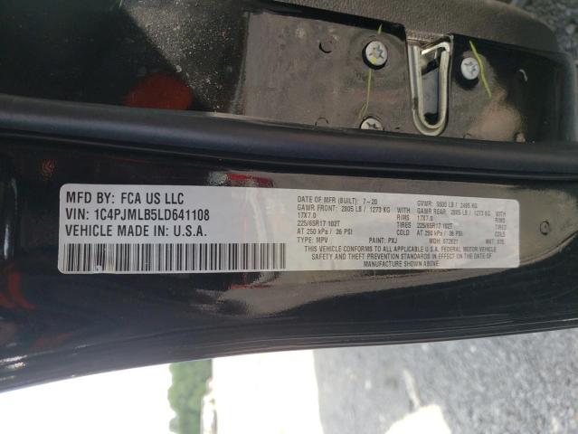 Photo 10 from auction – 2020 JEEP CHEROKEE L with VIN 1C4PJMLB5LD641108