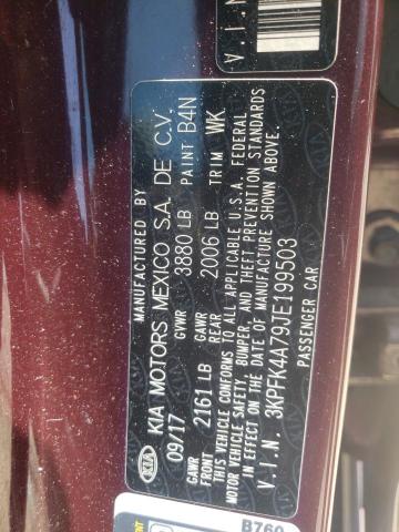 Photo 10 from auction – 2018 KIA FORTE LX with VIN 3KPFK4A79JE199503