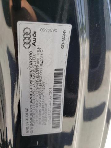 Photo 10 from auction – 2010 AUDI A5 PREMIUM with VIN WAULFAFR6AA057206