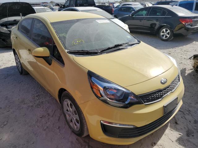 KIA RIO LX 2016 with VIN KNADM4A3XG6561655 - Photo from auction