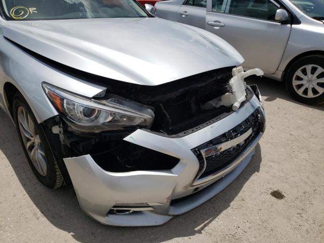 Photo 9 from auction – 2015 INFINITI Q50 BASE with VIN JN1BV7AR1FM409113