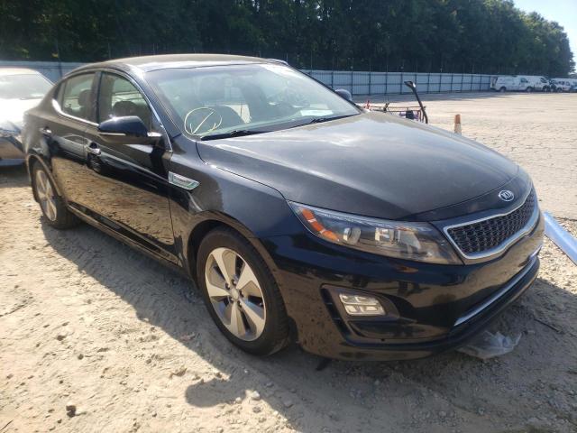 KIA OPTIMA HYB 2015 with VIN KNAGN4AD8F5090371 - Photo from auction