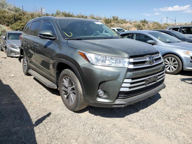 TOYOTA HIGHLANDER 2019 with VIN 5TDJZRFH3KS702115 - Photo from auction