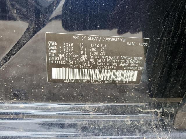 Photo 10 from auction – 2021 SUBARU IMPREZA SP with VIN 4S3GTAJ62M1703789
