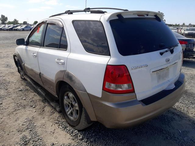 Photo 3 from auction – 2005 KIA SORENTO EX with VIN KNDJD733555343064