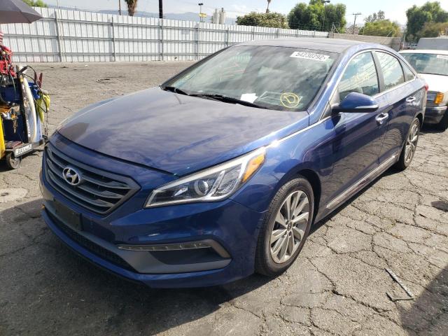 Photo 2 from auction – 2017 HYUNDAI SONATA with VIN 5NPE34AF9HH560914