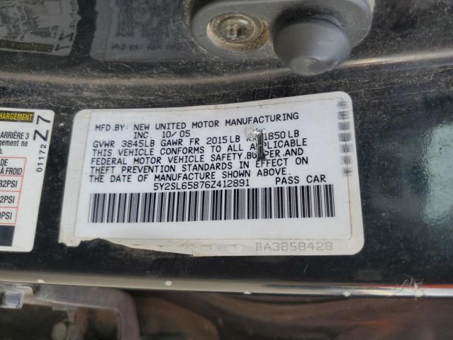 Photo 10 from auction – 2006 PONTIAC VIBE with VIN 5Y2SL65876Z412891