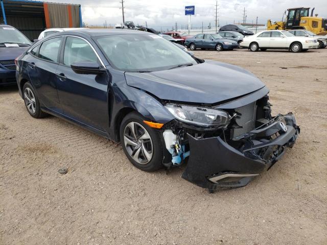 HONDA CIVIC LX 2020 with VIN 19XFC2F61LE020407 - Photo from auction