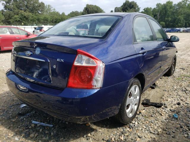 Photo 4 from auction – 2006 KIA SPECTRA LX with VIN KNAFE122565255087
