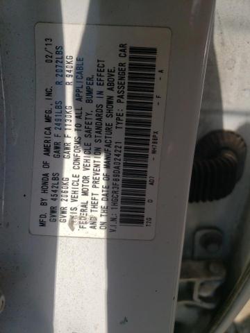 Photo 10 from auction – 2013 HONDA ACCORD EXL with VIN 1HGCR3F89DA024221