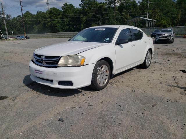 Photo 2 from auction – 2012 DODGE AVENGER SE with VIN 1C3CDZAB6CN293792