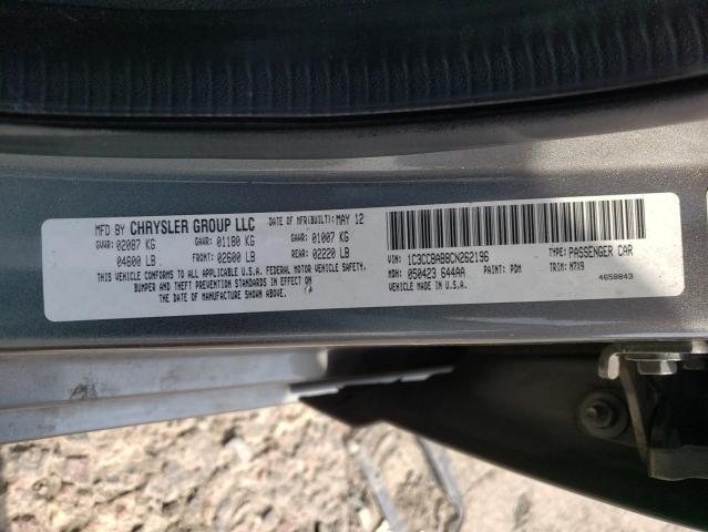 Photo 10 from auction – 2012 CHRYSLER 200 LX with VIN 1C3CCBAB8CN262196
