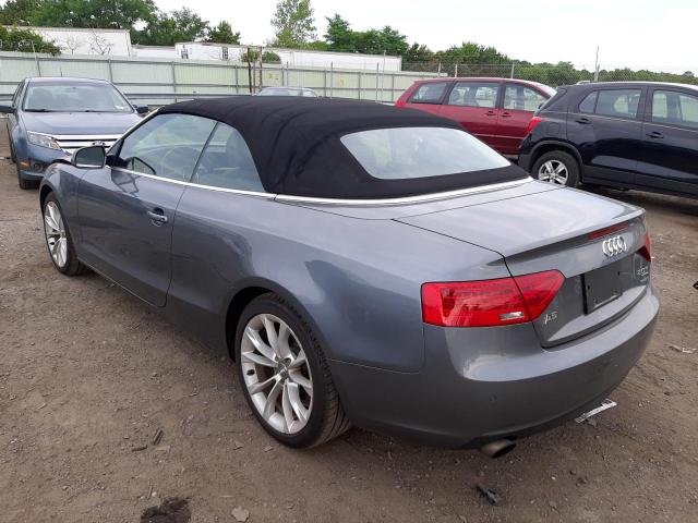 Photo 3 from auction – 2013 AUDI A5 PREMIUM with VIN WAULFAFH9DN016167