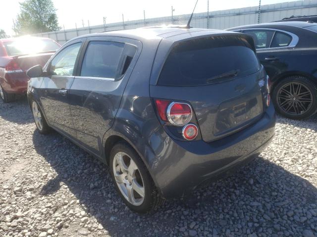 Photo 3 from auction – 2012 CHEVROLET SONIC LTZ with VIN 1G1JF6SB8C4225258